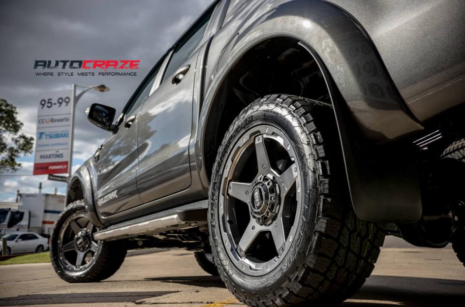FORD RANGER GD04 GRAPHITE WITH MILLED ACCENTS
